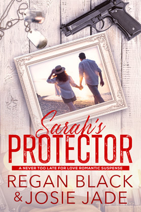 Contemporary Romance book cover design, ebook, kindle, Amazon, Regan Black, Janie Crouch, Sarah's Protector
