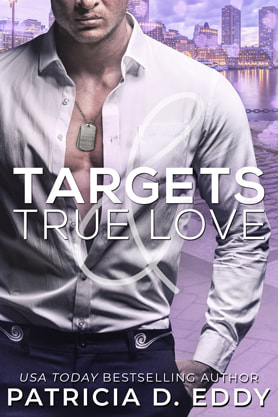 Contemporary Romance book cover design, ebook kindle amazon, Patricia D Eddy, Targets&True Love