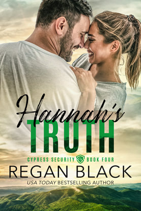 Contemporary Romance book cover design, ebook, kindle, Amazon, Regan Black, Hannah's truth