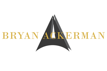 Author logo design for Bryan Ackerman, option 1
