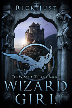 Epic fantasy book cover design, ebook kindle amazon, Rick Just, Girl